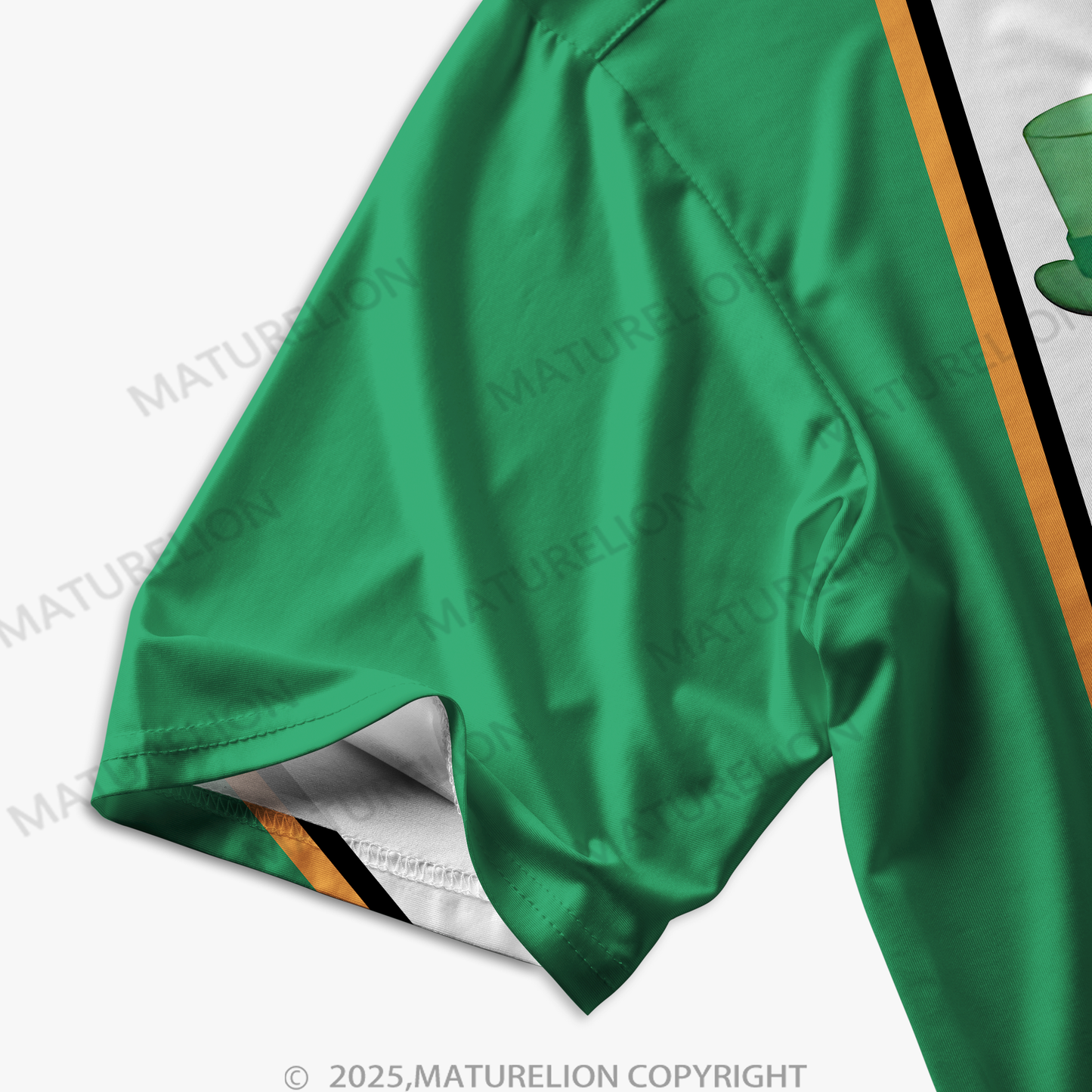 Maturelion St. Patricks Tag Polo Shirt