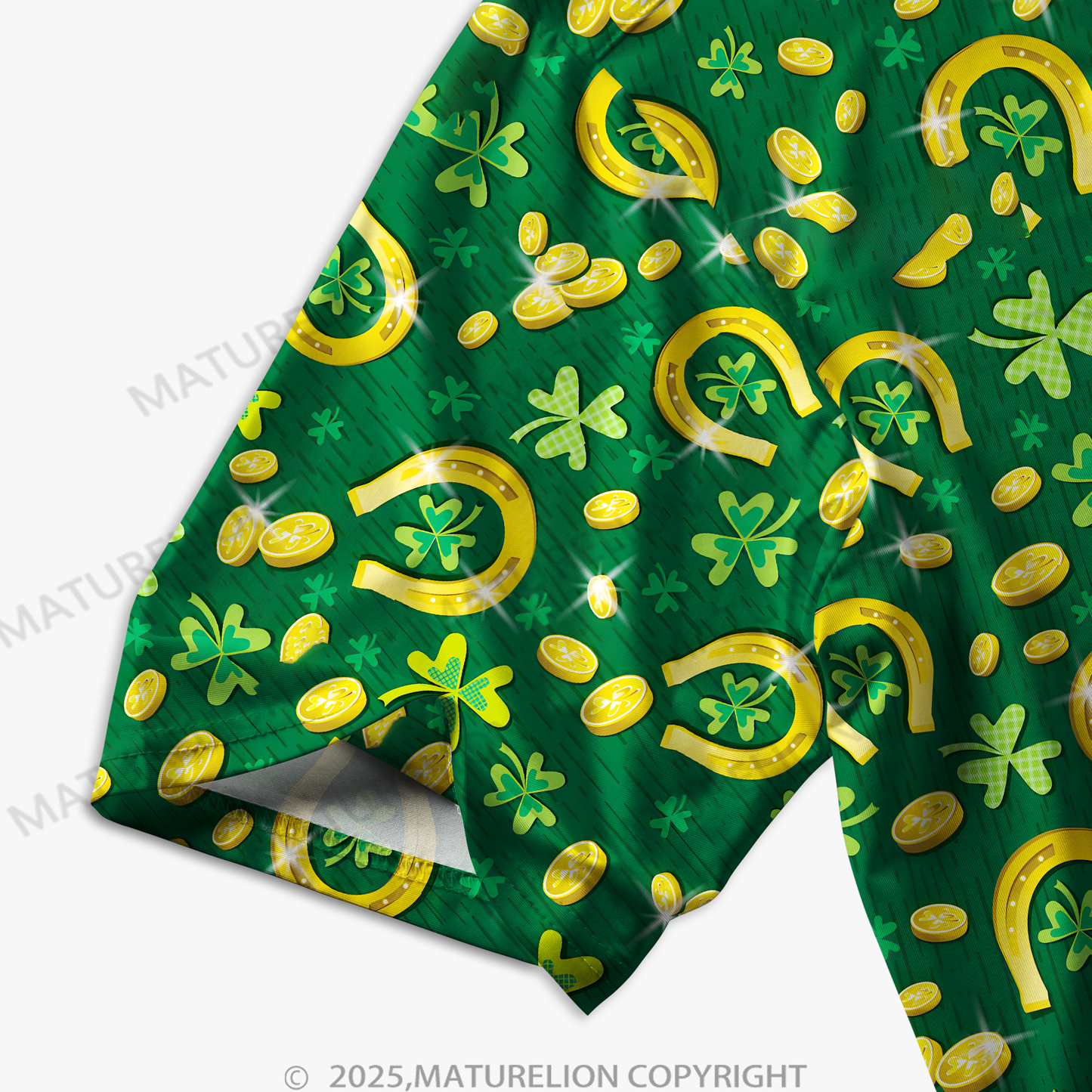 Maturelion St. Patricks Tag Polo Shirt