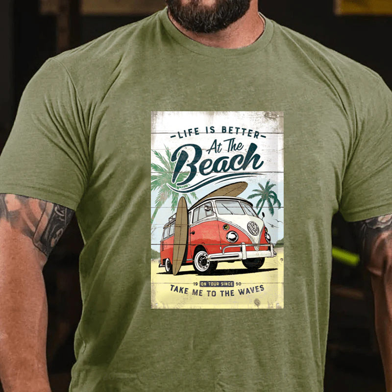 Maturelion Urlaub Am Strand T-Shirt