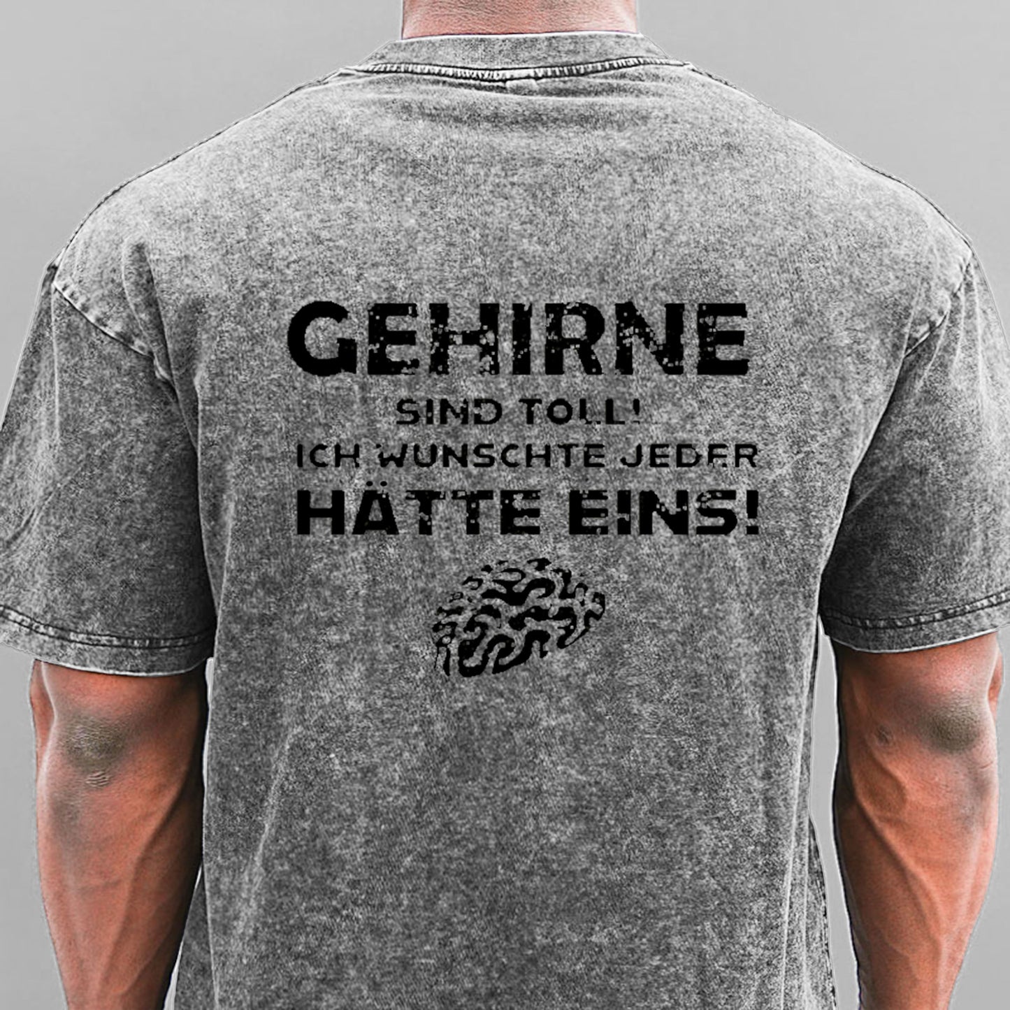 Gehirne Sind Toll! Ich Wünschte Jeder Hätte Eins! Gewaschene Vintage T-Shirt