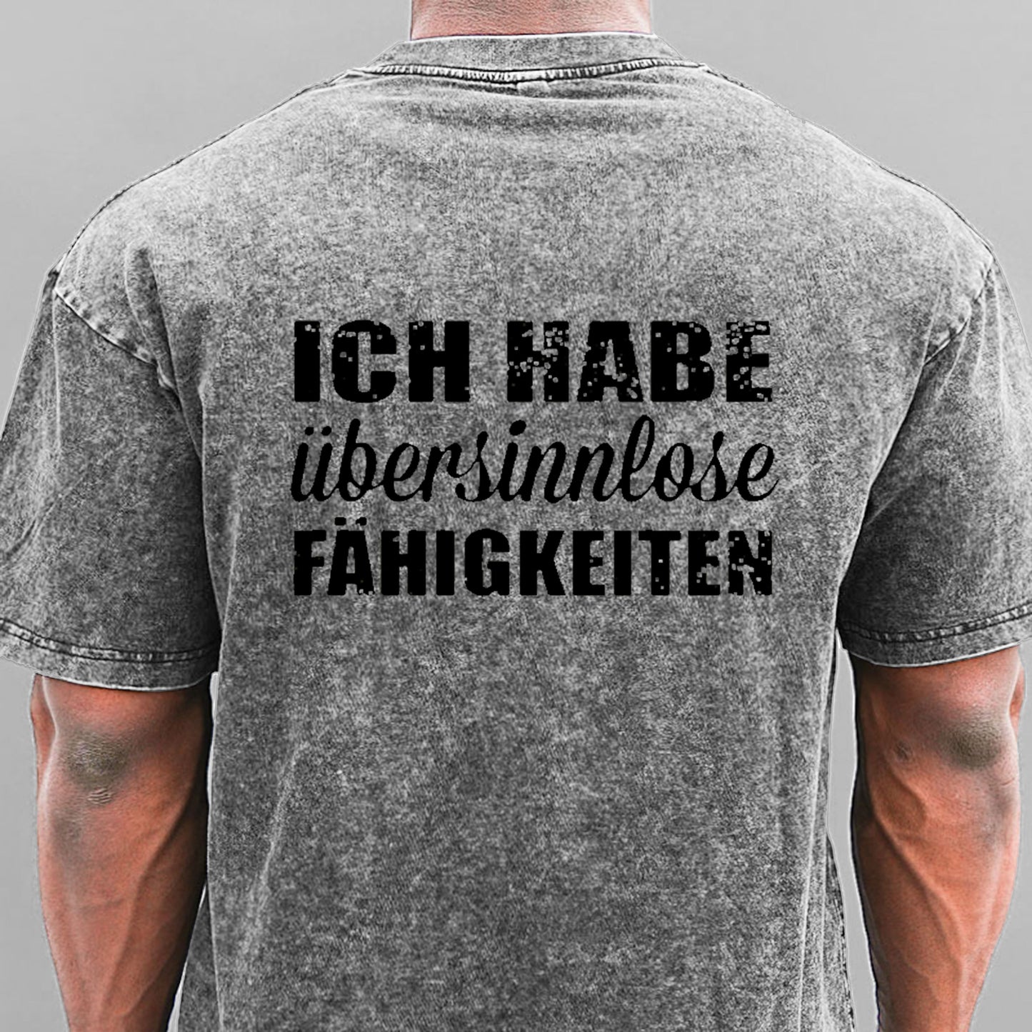 Ich Habe Übersinnlose Fühigkeiten Gewaschene Vintage T-Shirt