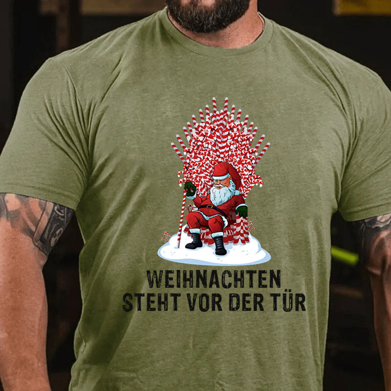 Weihnachten steht vor der Tür T-Shirt