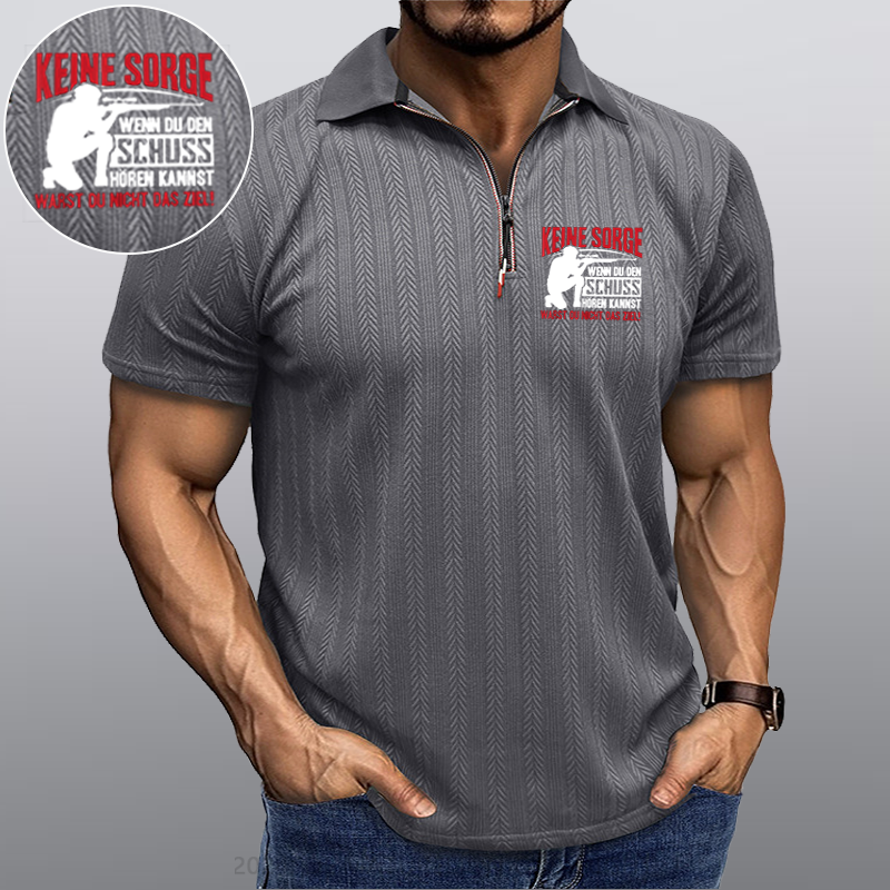 Maturelion Keine Sorge Wenn Du Den Schuss Hören Kannst Warst Nicht Ziel Kragen T-Shirt
