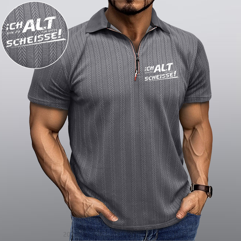 Maturelion Ich Bin Zu Alt Für Diese Scheisse Kragen T-Shirt