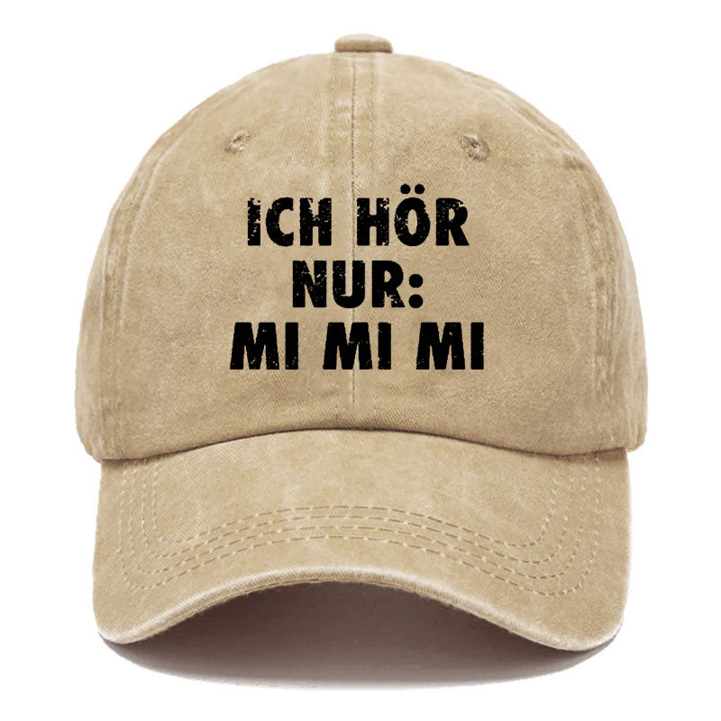 Ich Hör Nur: Mi Mi Mi Baseball Cap