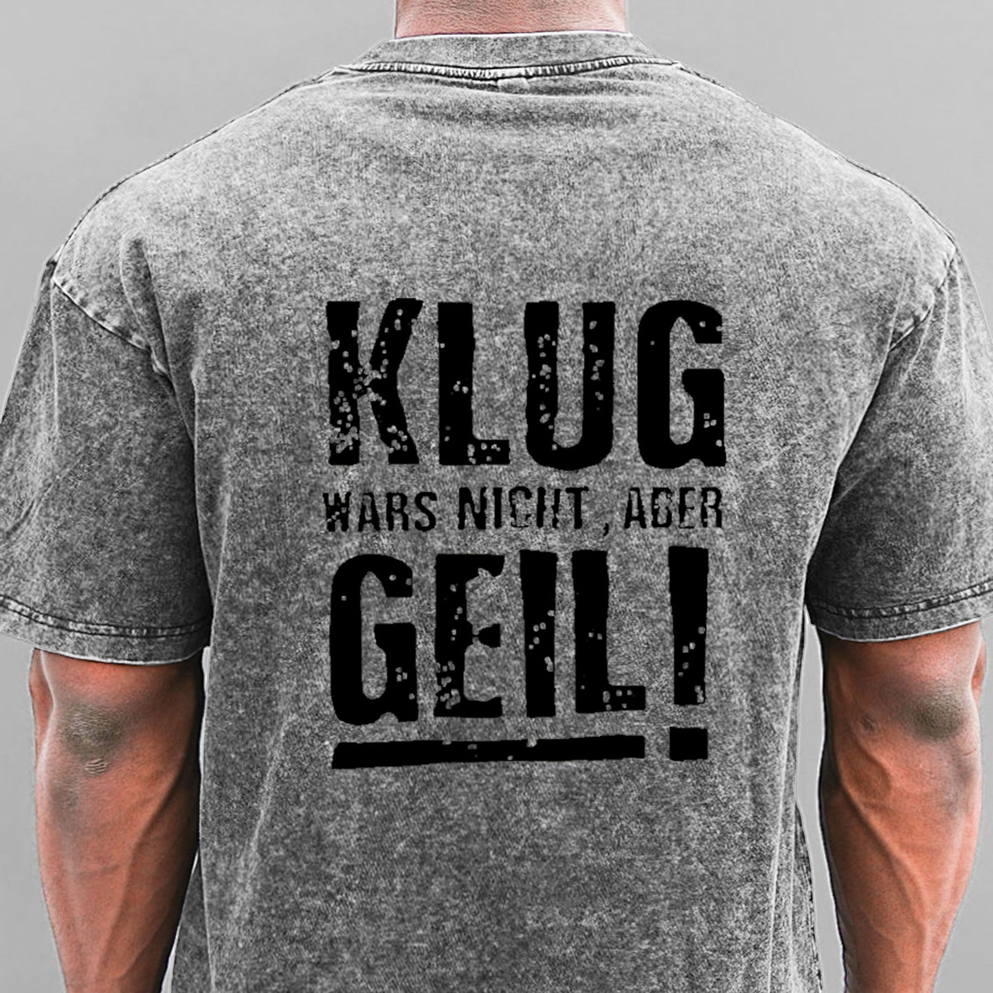 Klug Wars Nicht Aber Geil Gewaschene Vintage T-Shirt