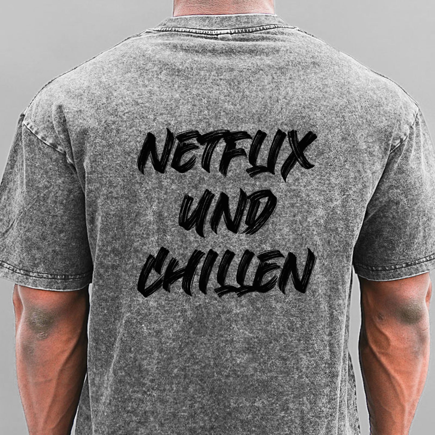 Netflix Und Chillen Gewaschene Vintage T-Shirt