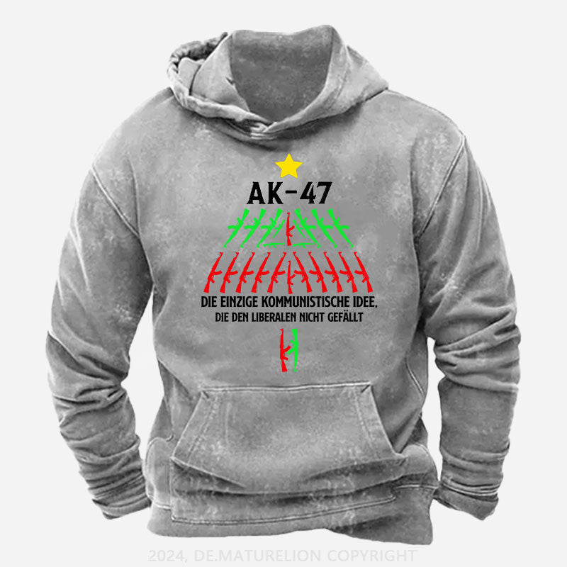 AK-47 Die einzige kommunistische Idee, die den Liberalen nicht gefällt Hoodie