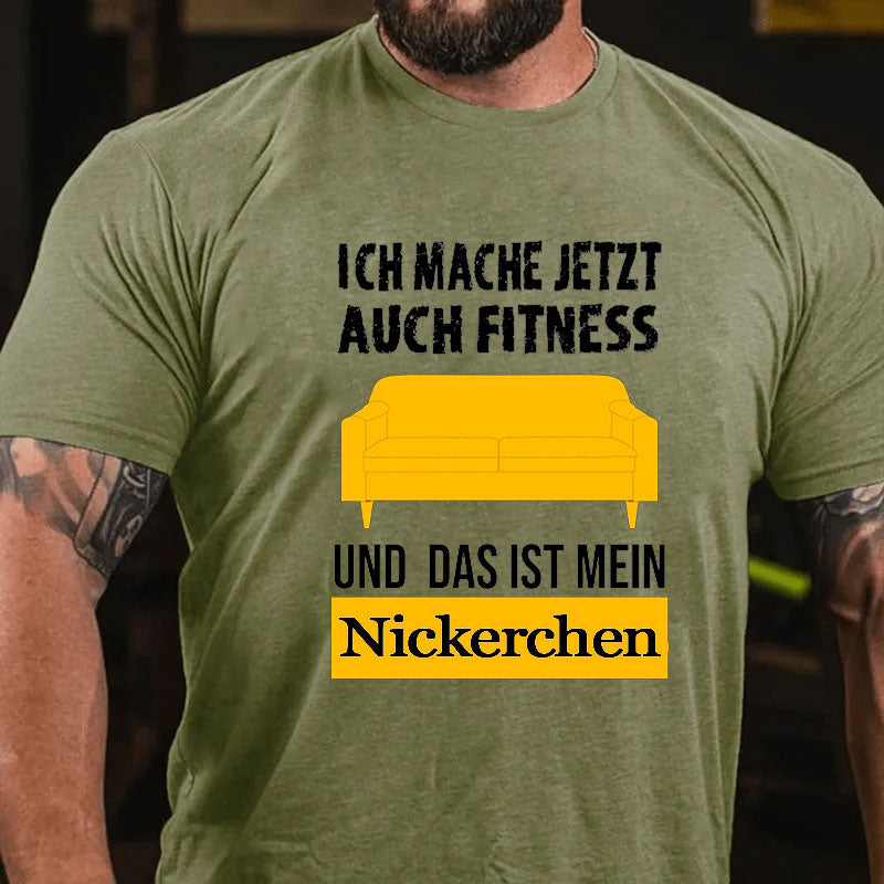 Witziger Fitness Spruch T-Shirt