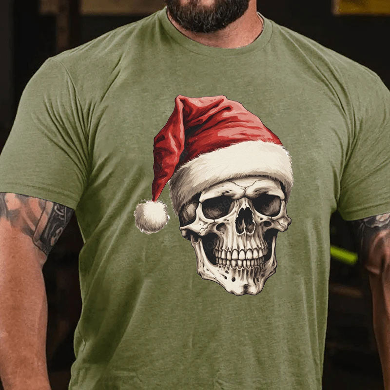 Weihnachten Schädel T-Shirt