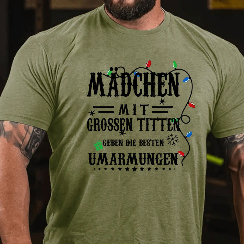 Mädchen Mit Grossen Titten Geben Die Besten Umarmungen T-Shirt