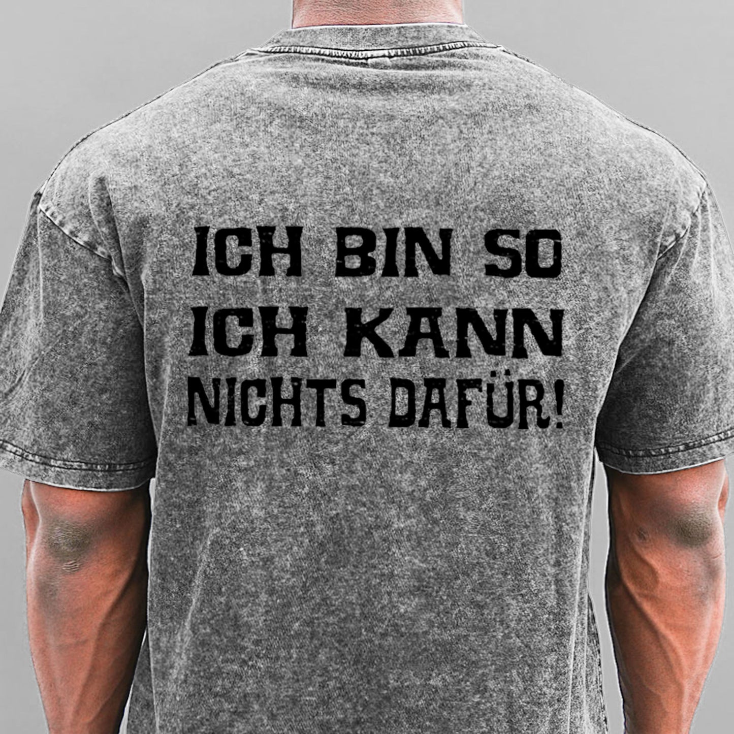 Ich bin so. Ich kann nichts dafür Gewaschene Vintage T-Shirt