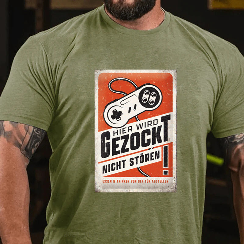Maturelion Hier wird gezockt nicht stören T-Shirt