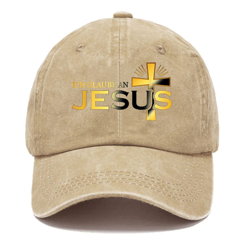 Ich glaube an Jesus Baseball Cap