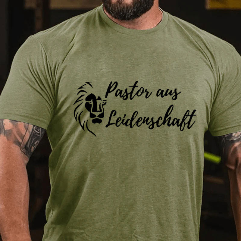 Pastor Aus Leidenschaft Christlich T-Shirt