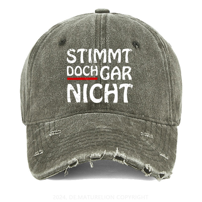 Stimmt Doch Gar Nicht Gewaschene Vintage Cap
