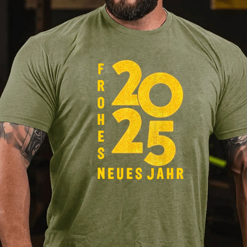 Frohes Neues Jahr 2025 T-Shirt