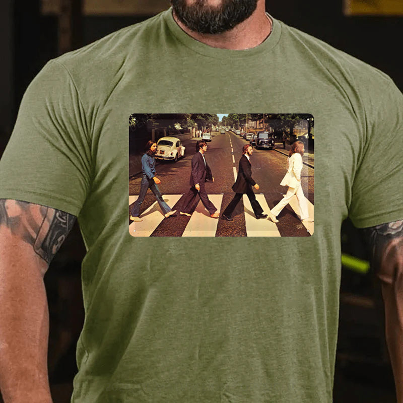 Maturelion Nostalgischer Stil T-Shirt