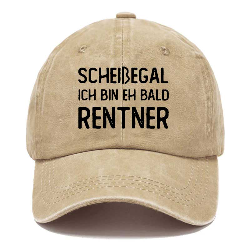 Scheißegal Ich Bin Eh Bald Rentner Cap