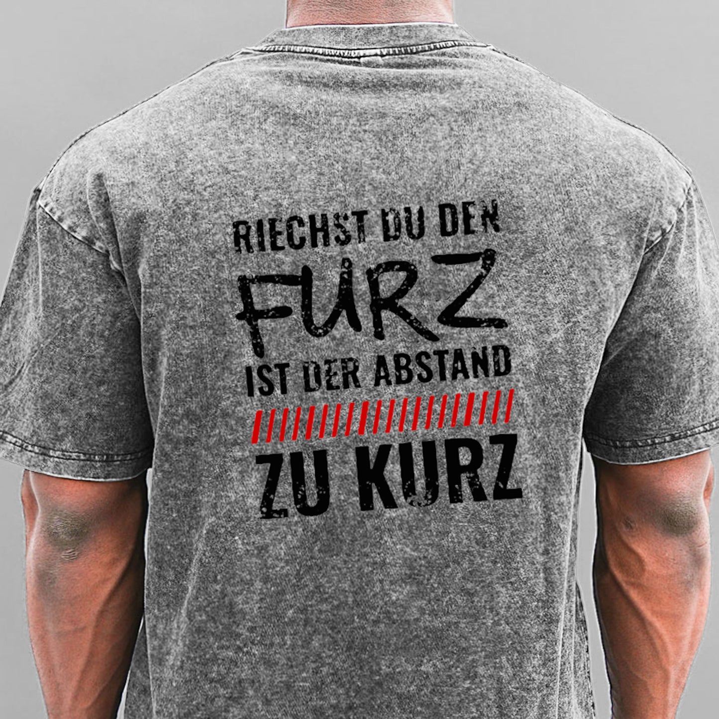 Riechst Du den Furz war der Abstand zu Kurz Gewaschene Vintage T-Shirt