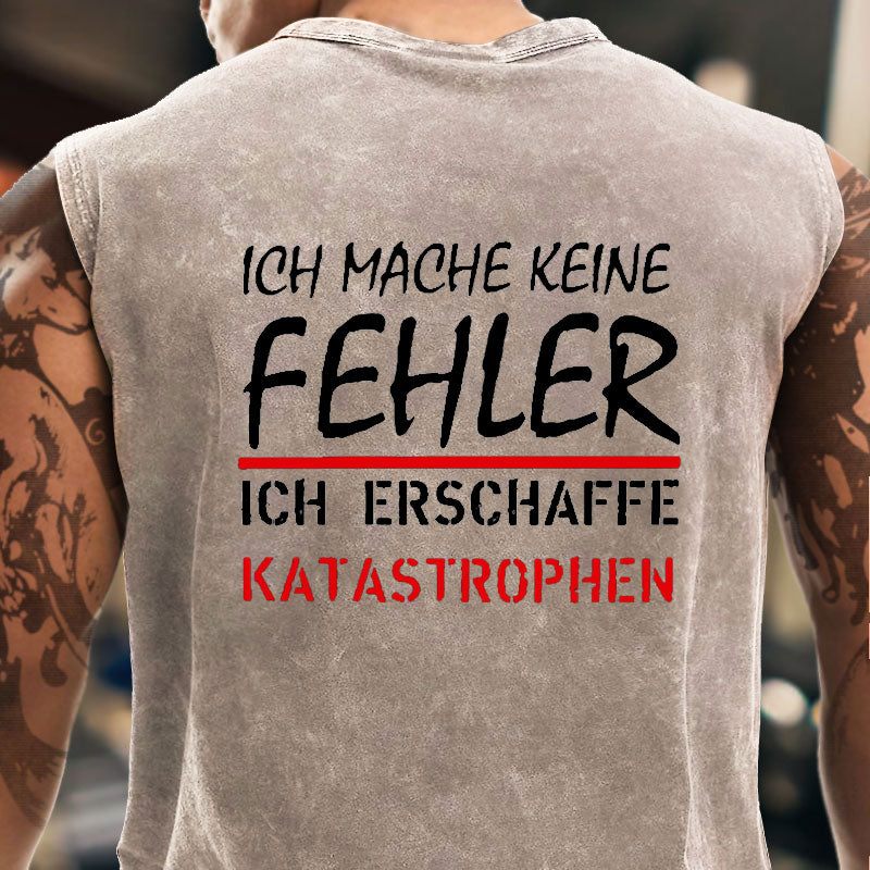 Ich Mache Keine Fehler Tank Top