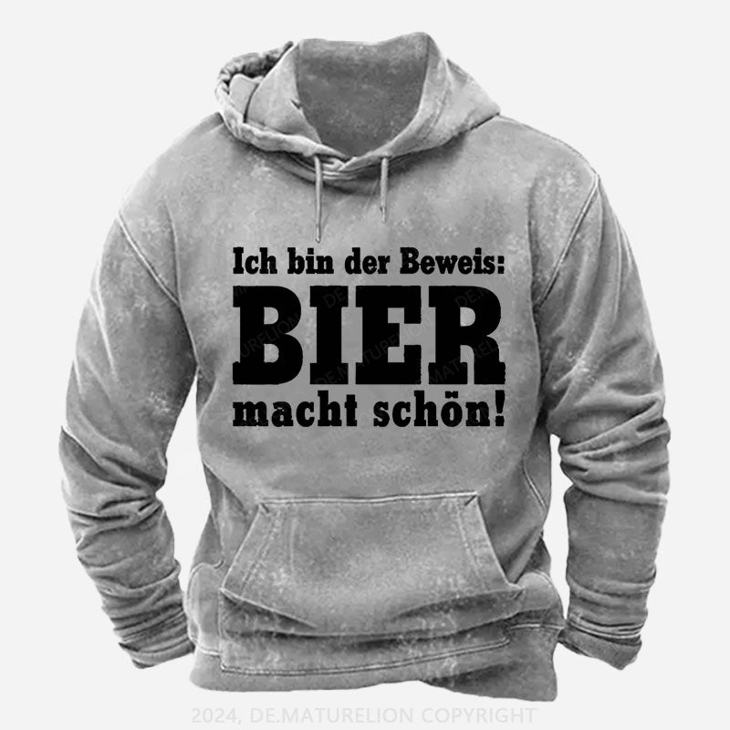 Bier Macht schön Hoodie