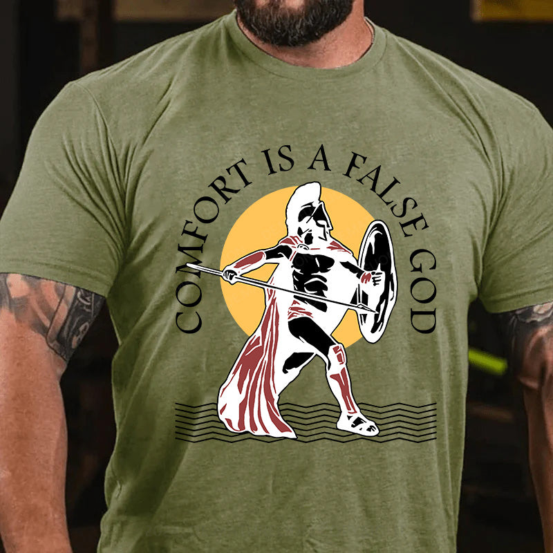Bequemlichkeit ist ein falscher Gott T-Shirt