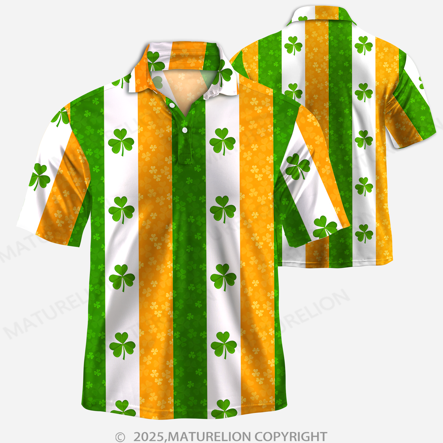 Maturelion St. Patricks Tag Polo Shirt