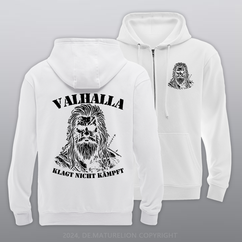 Maturelion Klagt nicht Kämpft Reißverschluss Hoodie