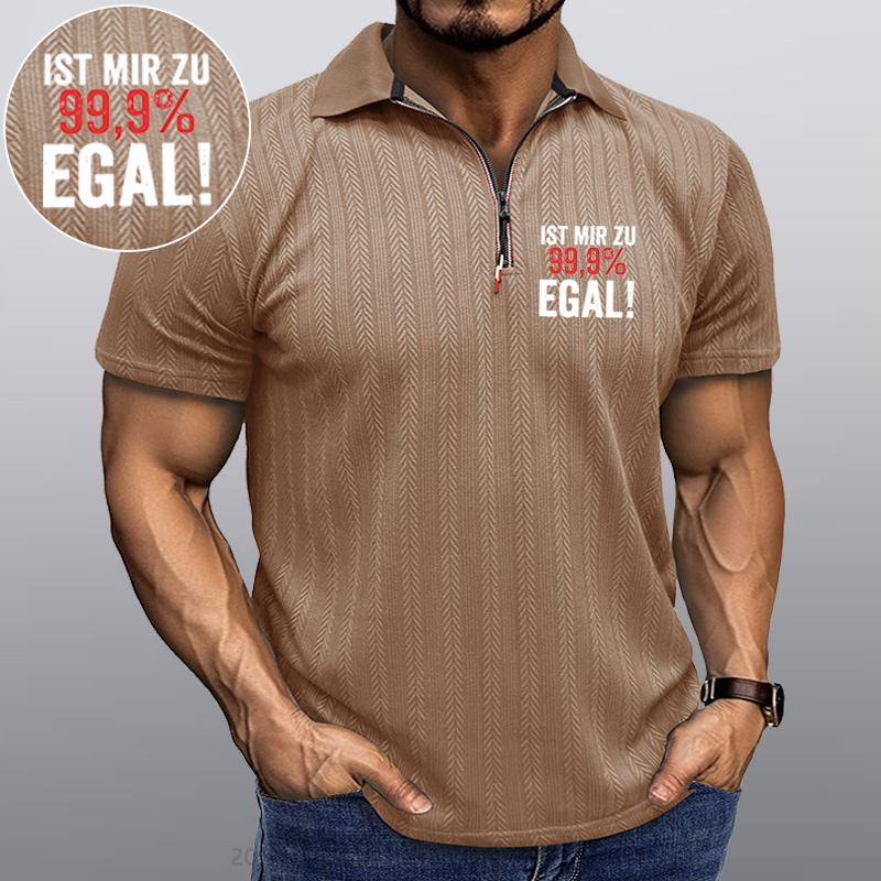 Maturelion Ist Mir Zu 99,9% Egal Kragen T-Shirt
