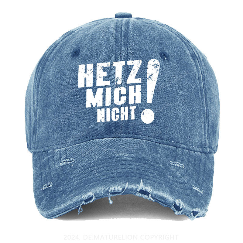 Hetz Mich Nicht Gewaschene Vintage Cap