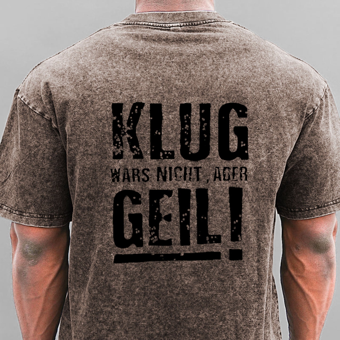 Klug Wars Nicht Aber Geil Gewaschene Vintage T-Shirt
