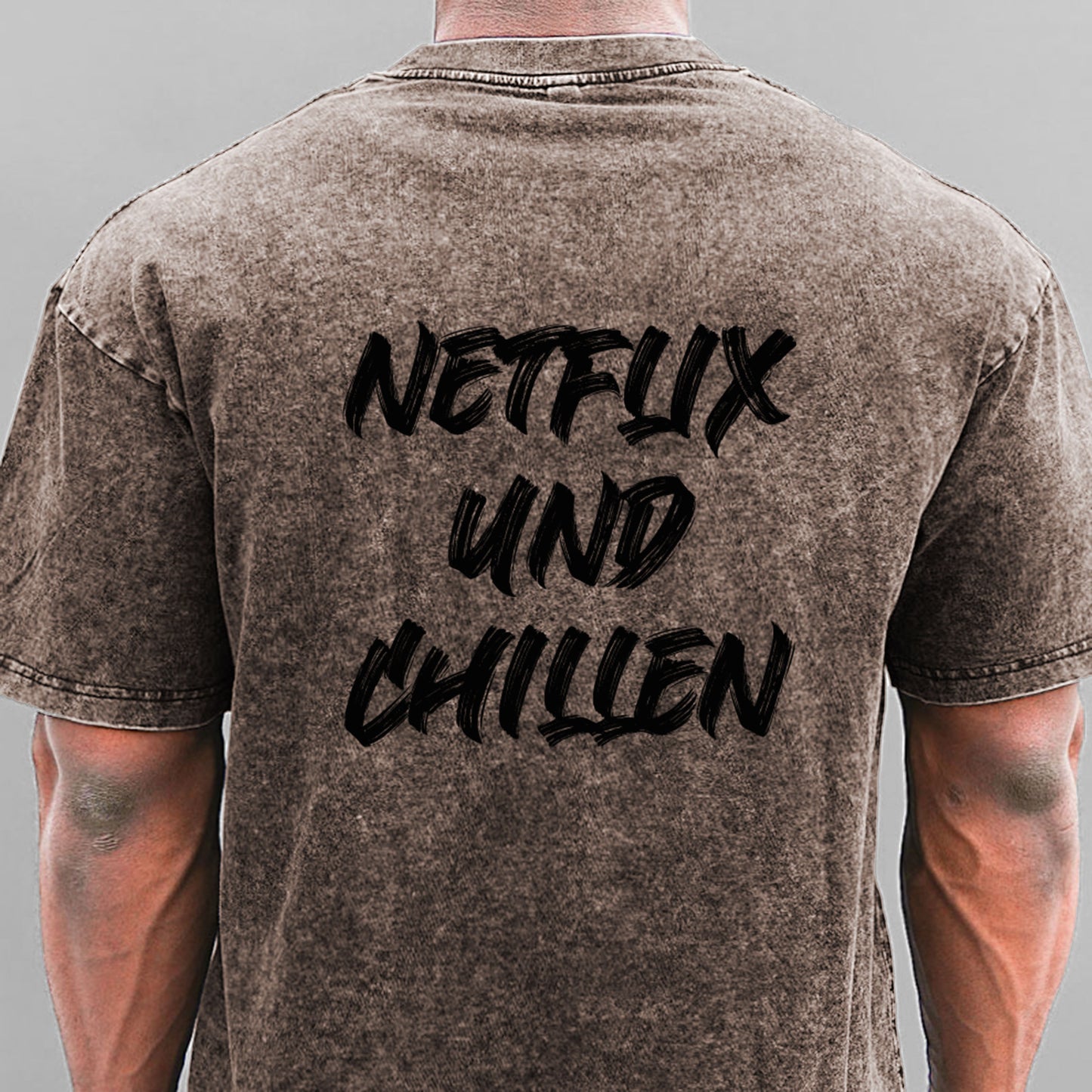 Netflix Und Chillen Gewaschene Vintage T-Shirt