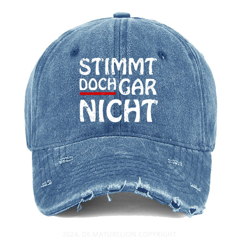 Stimmt Doch Gar Nicht Gewaschene Vintage Cap