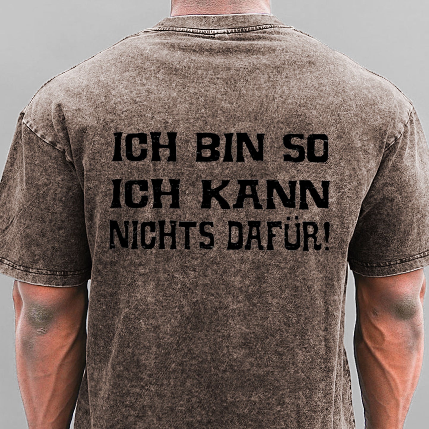 Ich bin so. Ich kann nichts dafür Gewaschene Vintage T-Shirt