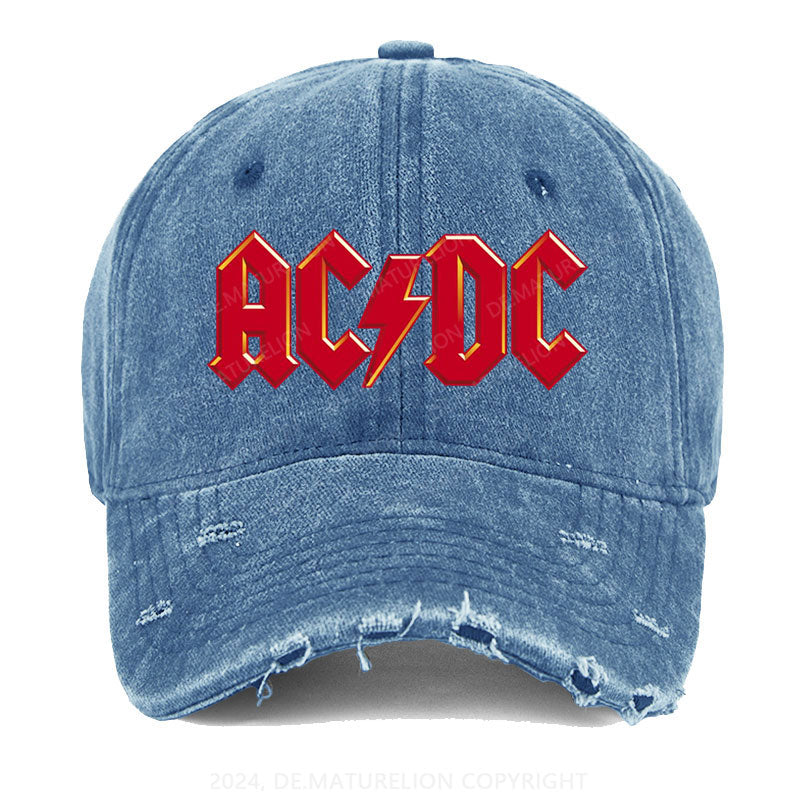 AC/DC Rock Band Gewaschene Vintage Cap