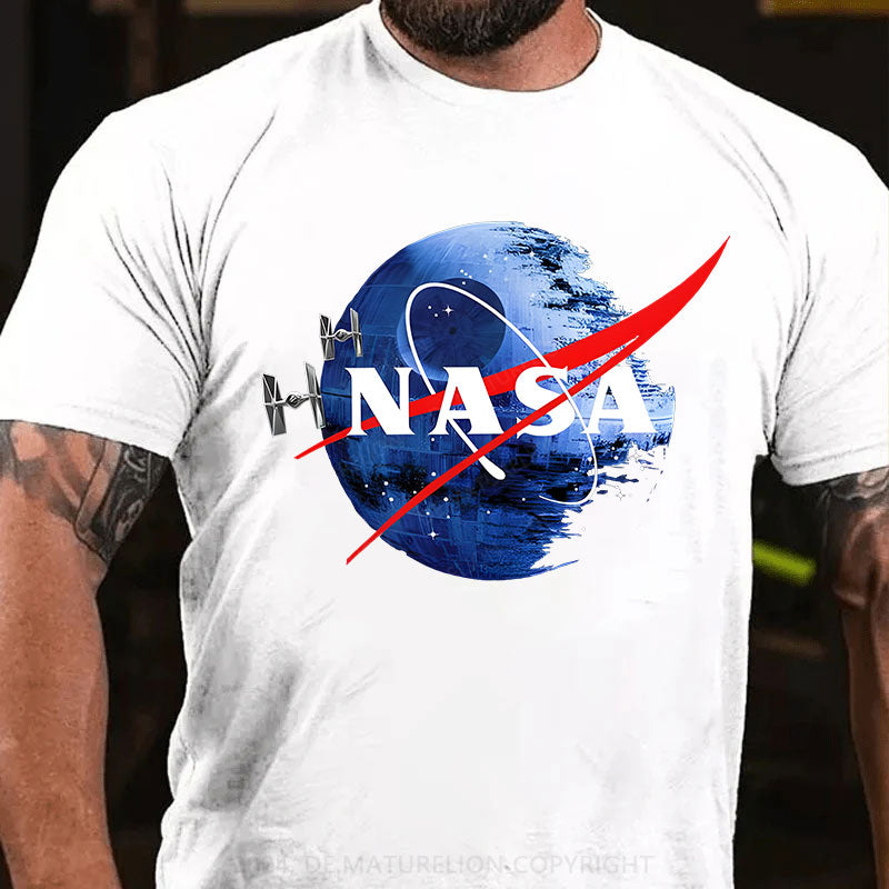 Todesstern NASA inspiriert T-Shirt