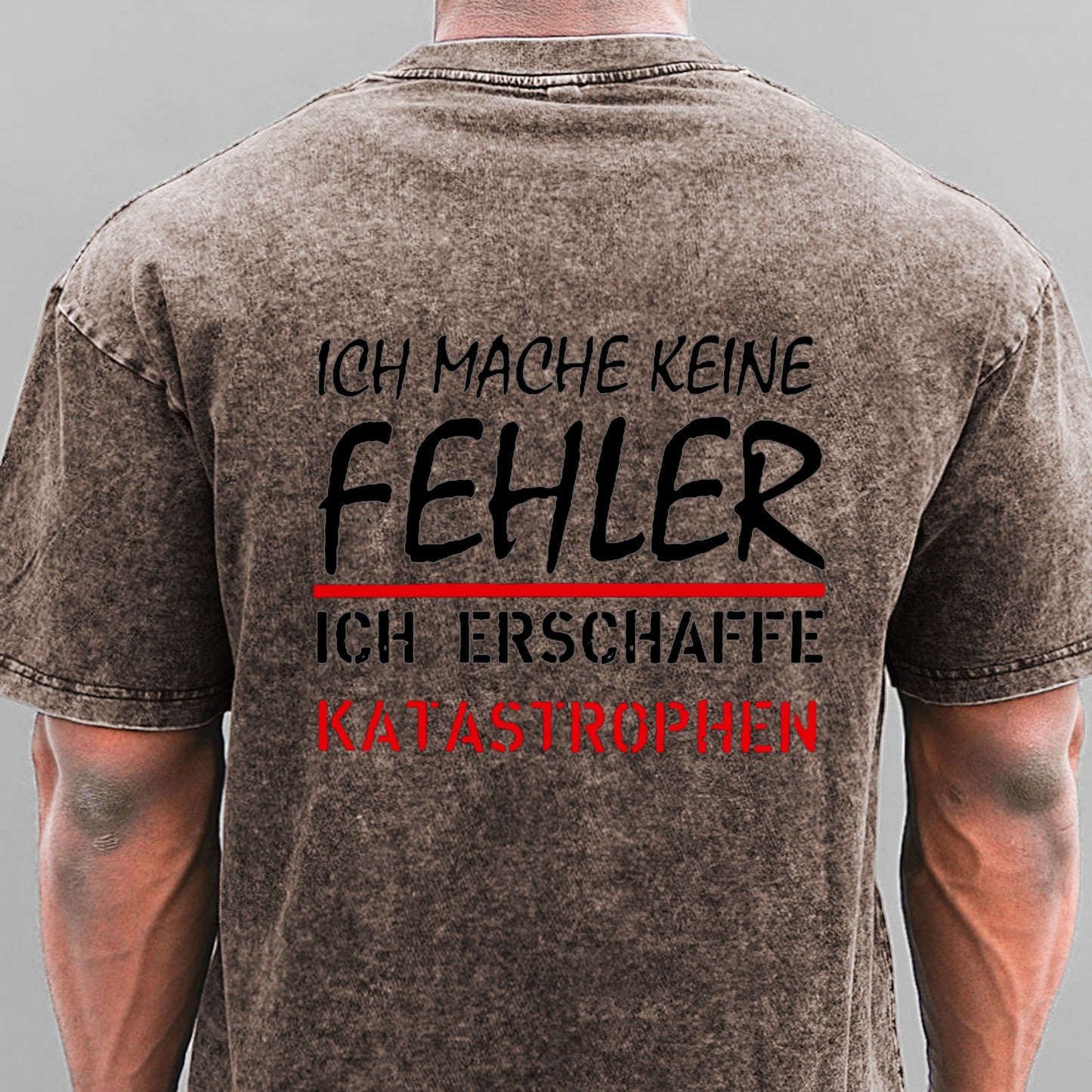 Ich Mache Keine Fehler Gewaschene Vintage T-Shirt