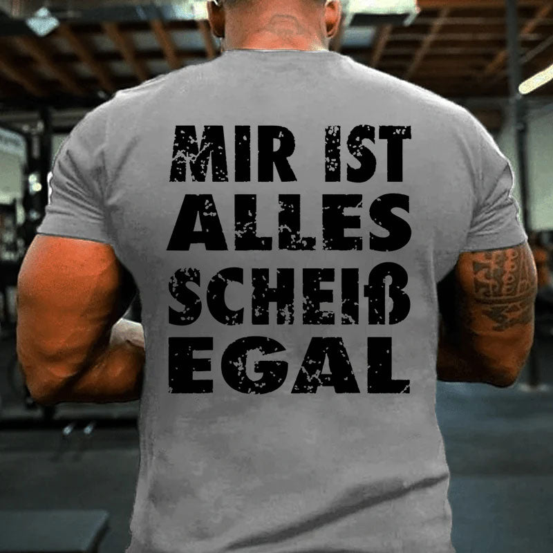 Lustiges Alles Scheiß Egal T-Shirt