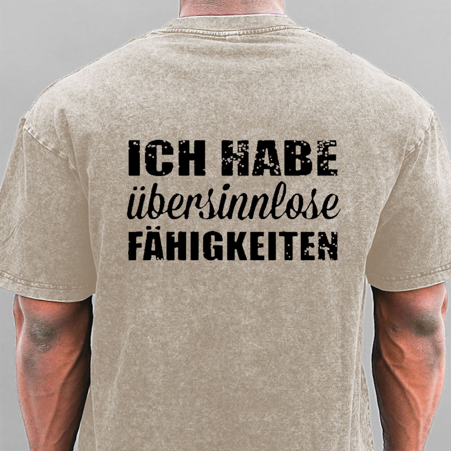 Ich Habe Übersinnlose Fühigkeiten Gewaschene Vintage T-Shirt