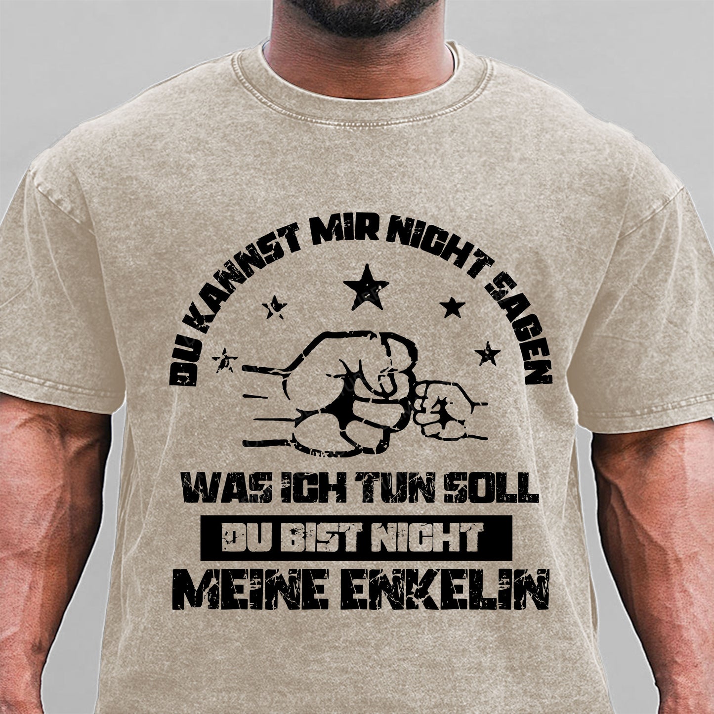 Du kannst mir nicht sagen, was ich tun soll. Du bist nicht meine Enkelin Gewaschene Vintage T-Shirt