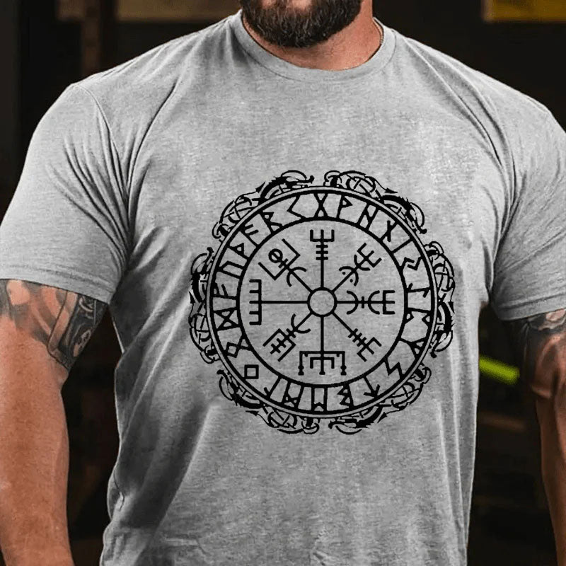 Nordischer Kompass Vegvisir T-Shirt