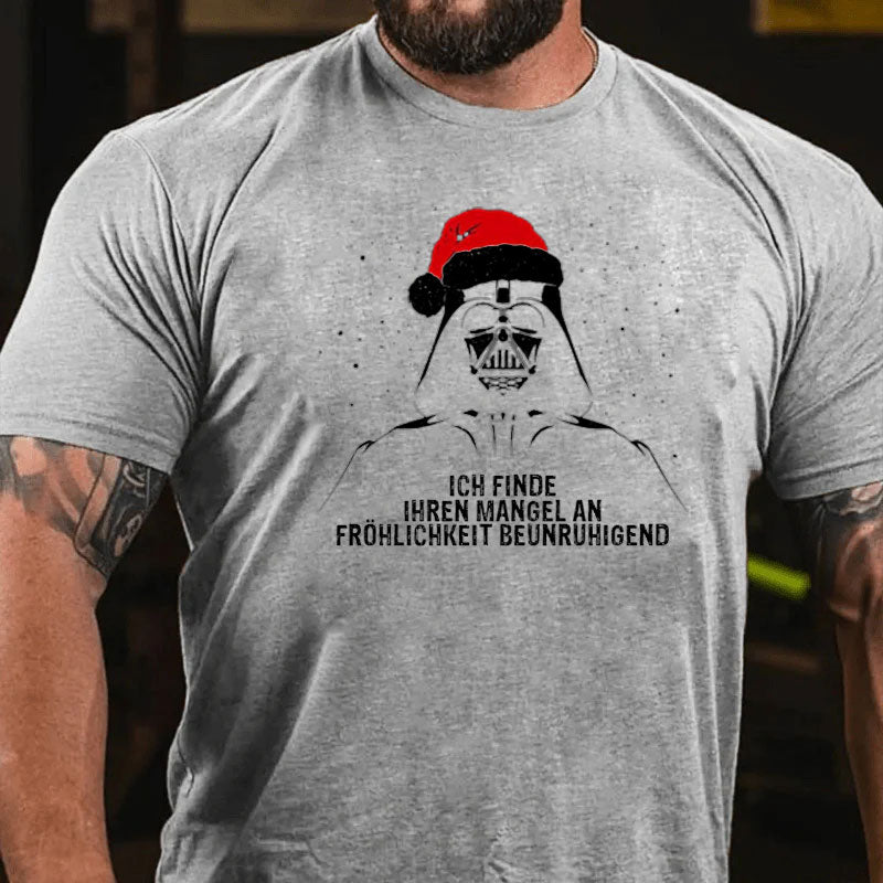 Ich finde Ihren Mangel an Fröhlichkeit beunruhigend T-Shirt