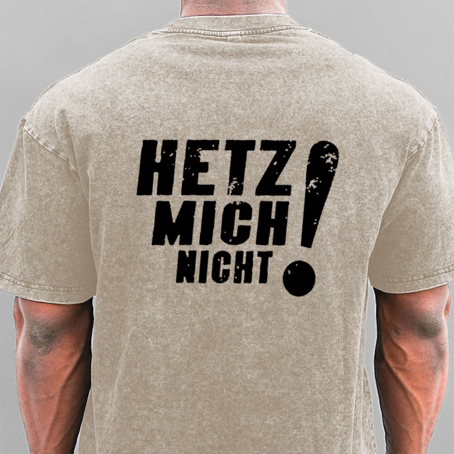 Hetz Mich Nicht Gewaschene Vintage T-Shirt