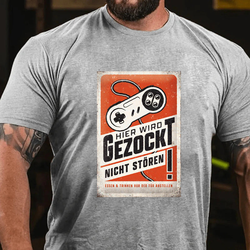Maturelion Hier wird gezockt nicht stören T-Shirt