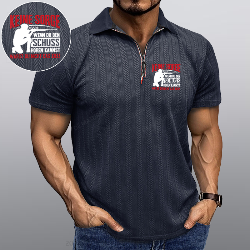 Maturelion Keine Sorge Wenn Du Den Schuss Hören Kannst Warst Nicht Ziel Kragen T-Shirt