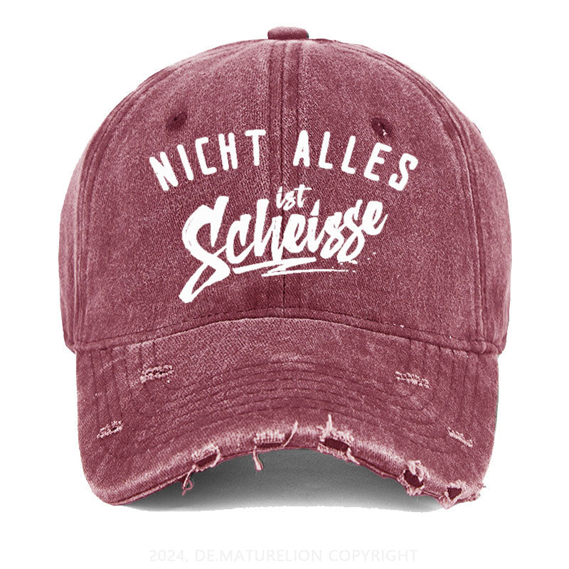 Nicht Alles Ist Scheisse Gewaschene Vintage Cap