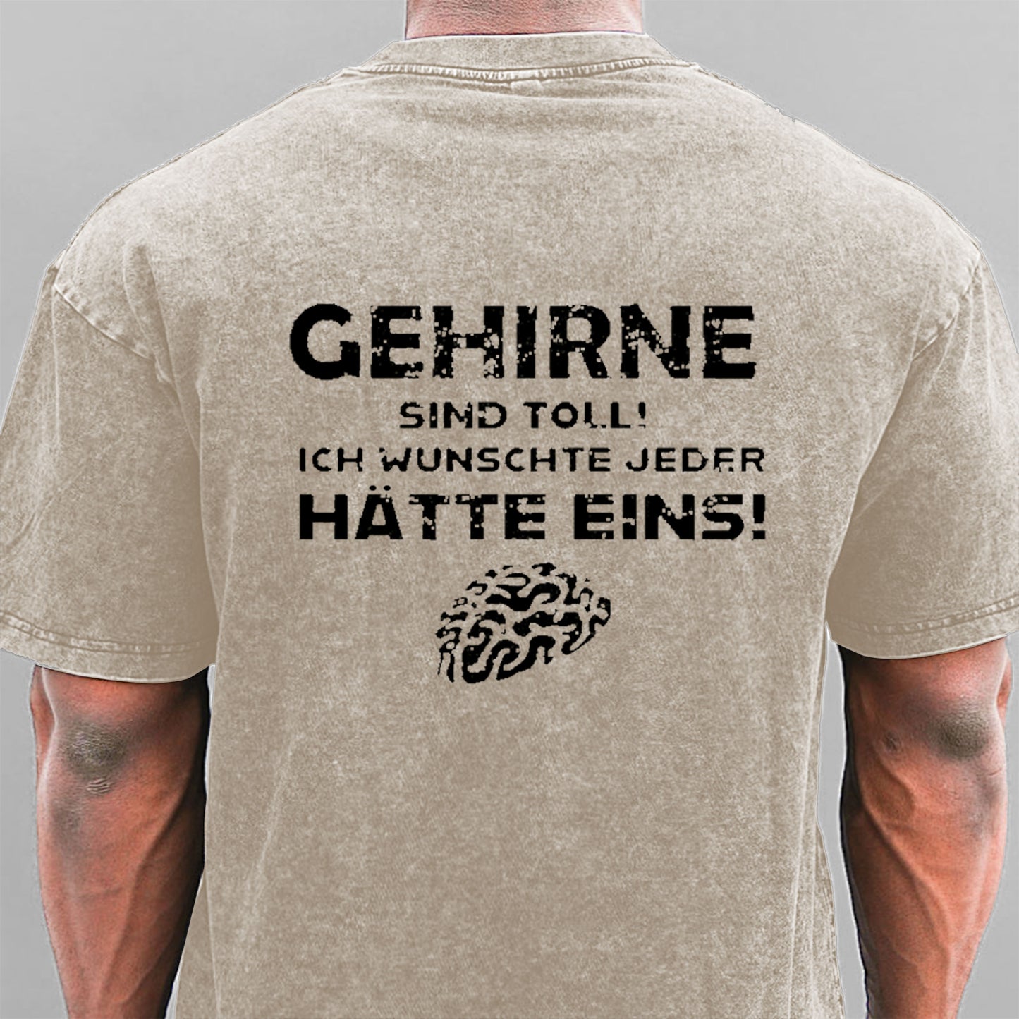 Gehirne Sind Toll! Ich Wünschte Jeder Hätte Eins! Gewaschene Vintage T-Shirt