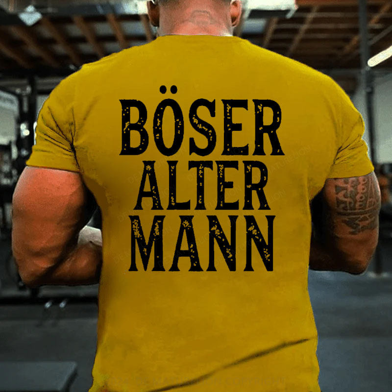 Böser Alter Mann T-Shirt