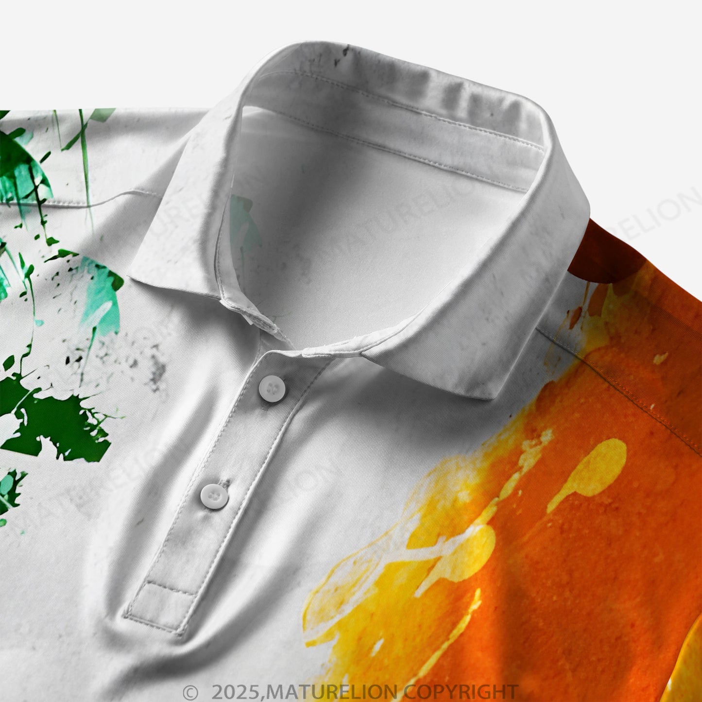 Maturelion St. Patricks Tag Polo Shirt